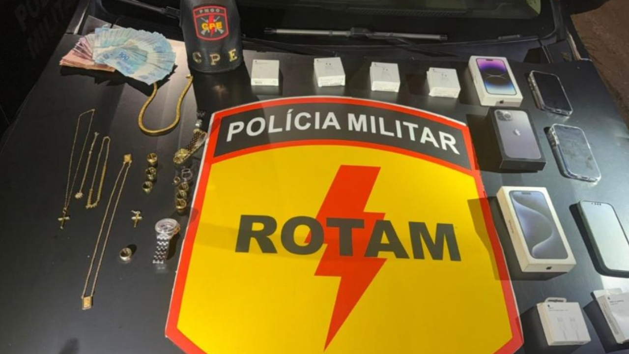 Operação da PM desmantela grupo suspeito de furto de R$ 400 mil em shopping
