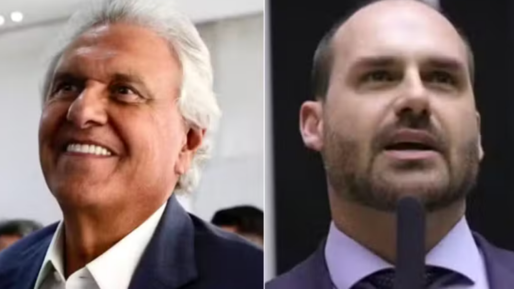 Caiado volta a provocar Eduardo Bolsonaro e amplia disputa na direita
