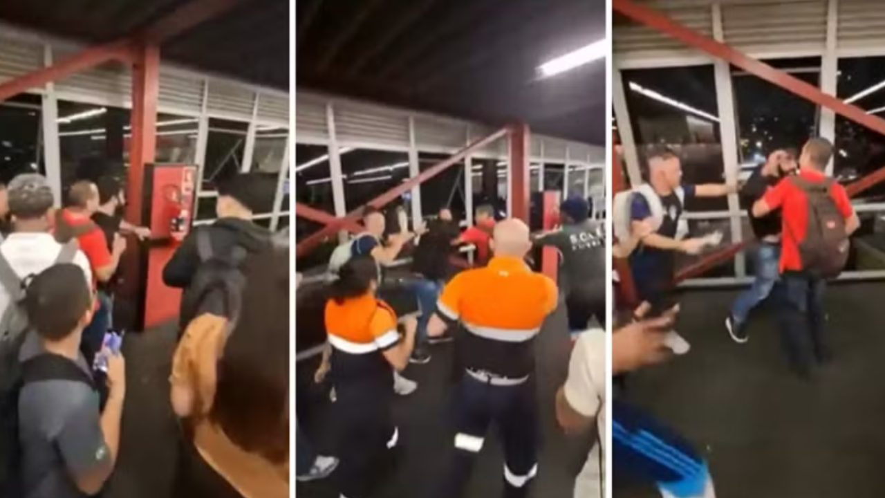 Vídeo: Homem é agredido após suspeita de ato obsceno em trem da Linha 11-Coral