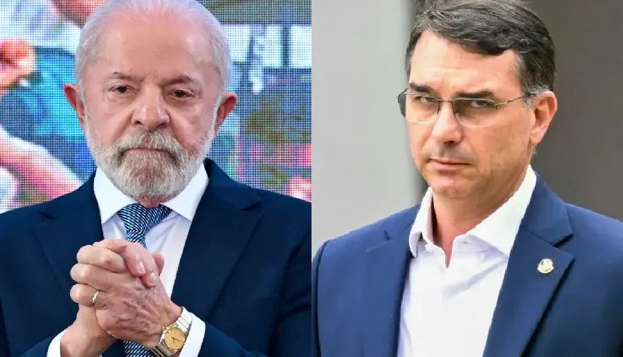 Flávio Bolsonaro critica pesquisa Quaest após Lula ampliar vantagem na corrida eleitoral