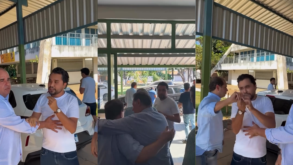 Vereador denuncia agressão de comitiva de Marconi Perillo após cobrar obra paralisada em Nova Glória (GO)