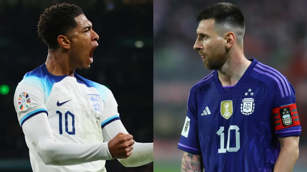 Messi contra Bellingham: Argentina e Inglaterra fazem semifinal de peso na Copa do Mundo