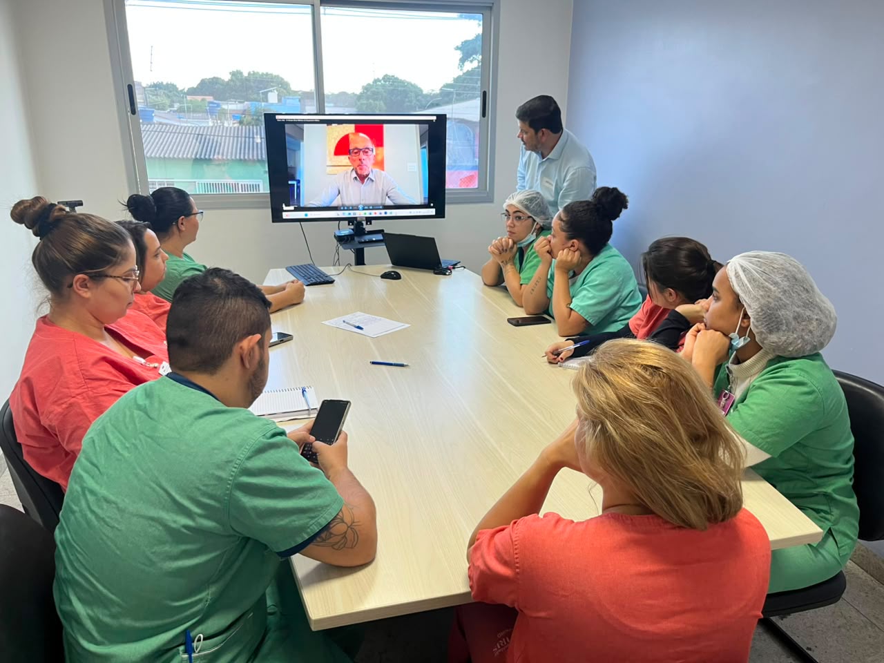 HMDI capacita equipe sobre Nirsevimabe