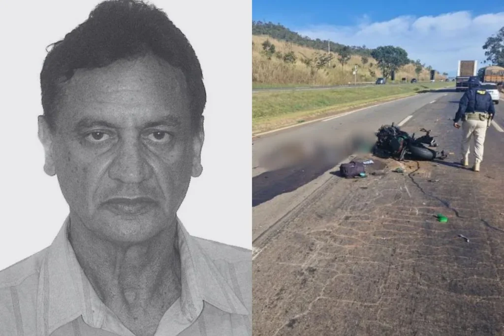 Servidor de Goiânia morre em acidente de moto na BR-060 em Alexânia
