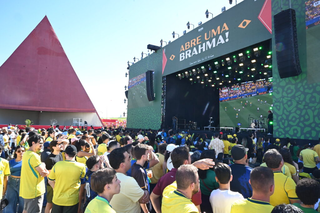 Goiânia recebe nova edição da Arena Nº1 para o duelo entre Brasil e Noruega pelas oitavas