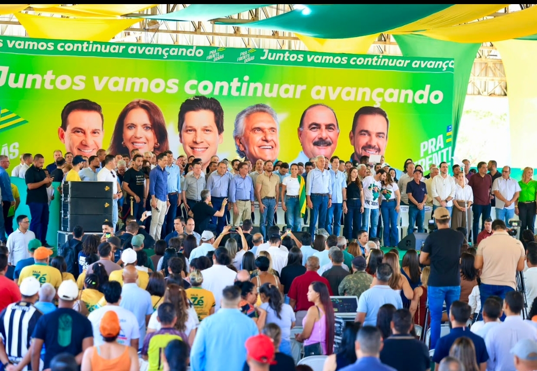 Ao lado de Caiado, Daniel reúne base em Campos Belos: "povo quer continuar a ter orgulho de Goiás"