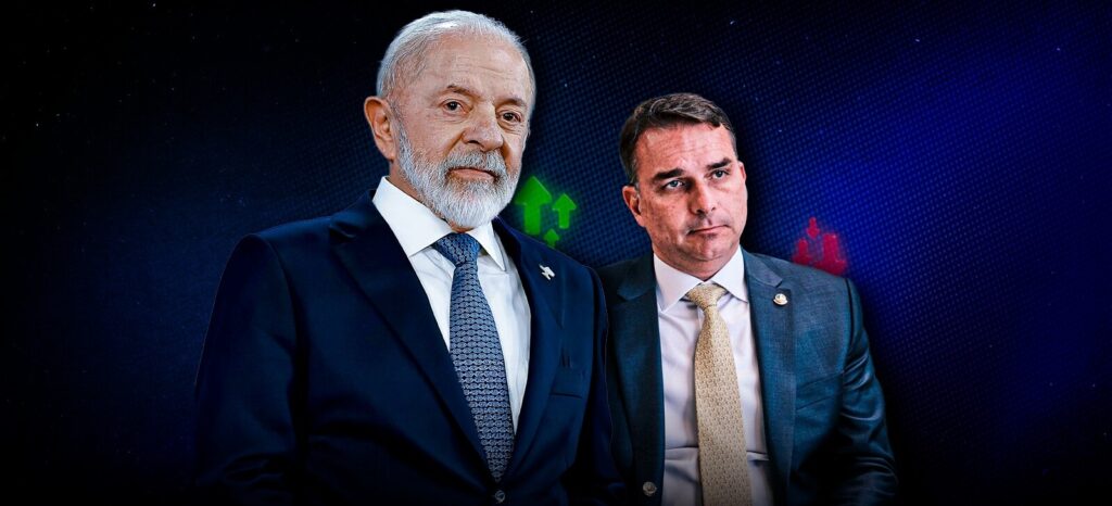 Datafolha: 24% dos eleitores de Lula têm perfil de direita e 19% dos de Flávio se posicionam à esquerda