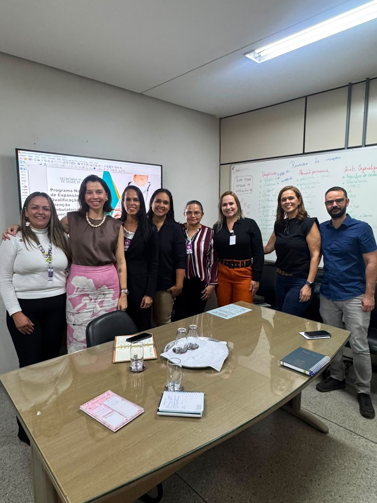 HMDI participa de reunião sobre o PMAE na Secretaria Municipal de Saúde
