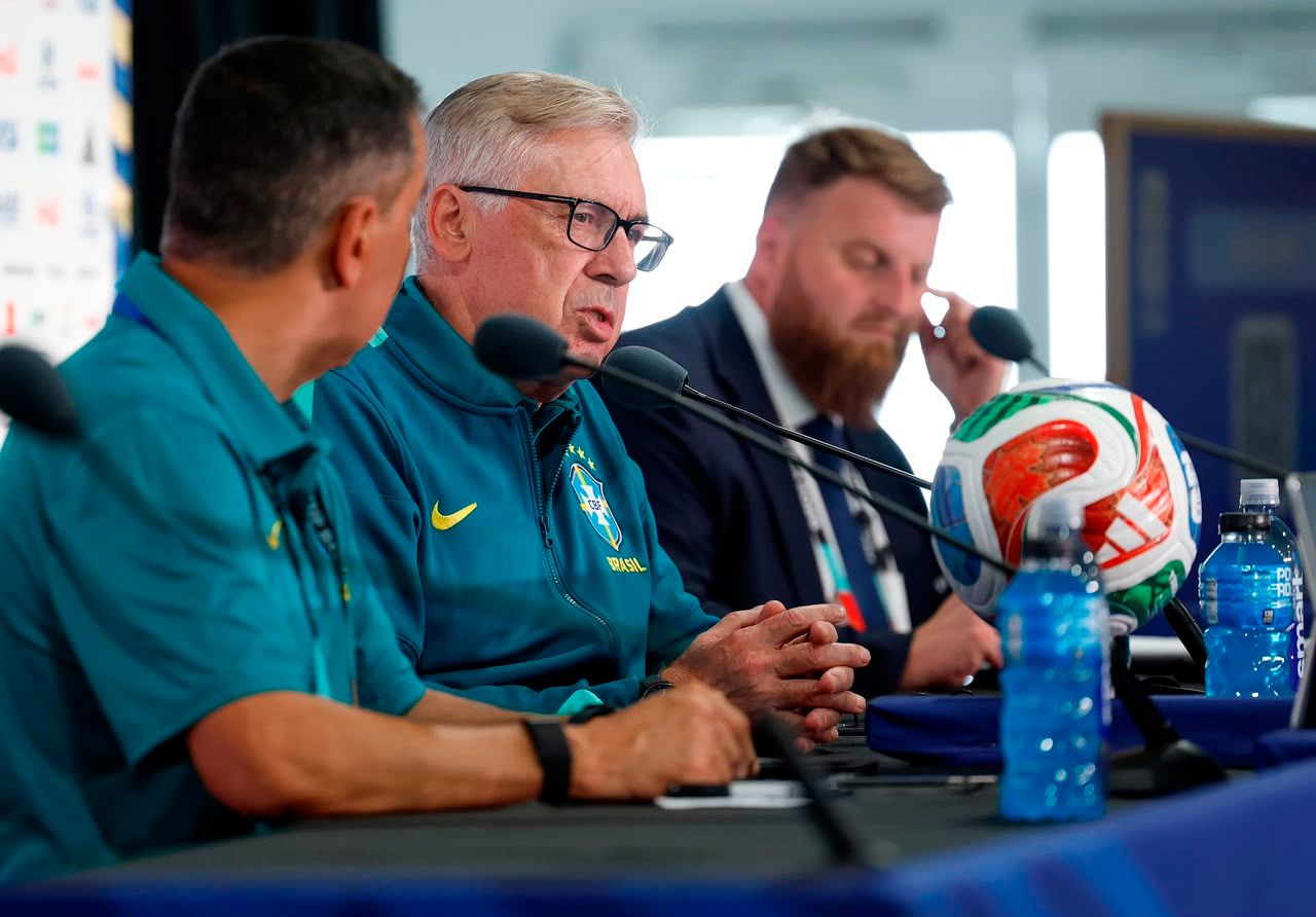 ‘Mister’: tranquilidade é arma brasileira contra vikings - Foto: Rafael Ribeiro/ CBF
