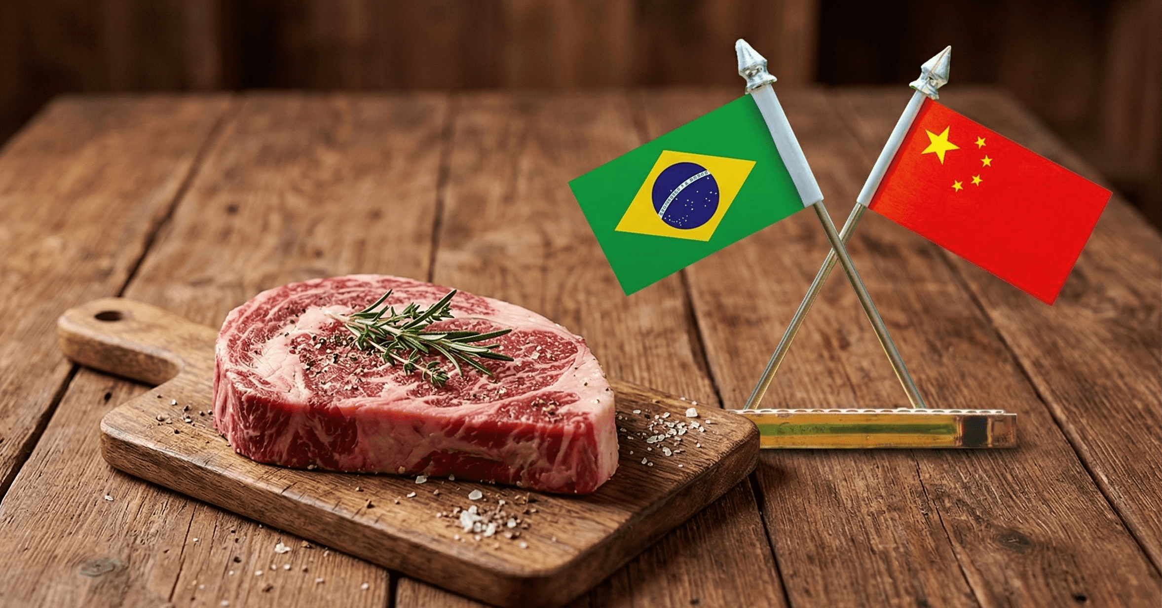 Brasil se aproxima do limite de exportação de carne bovina para a China e risco de tarifa de 55% aumenta