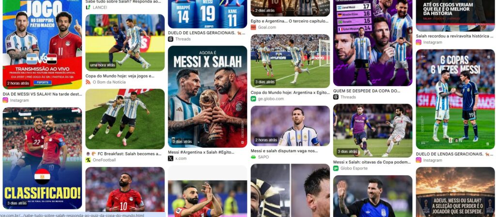 Após Neymar e CR7, Messi ou Salah podem dar adeus à Copa do Mundo nesta terça-feira (7)
