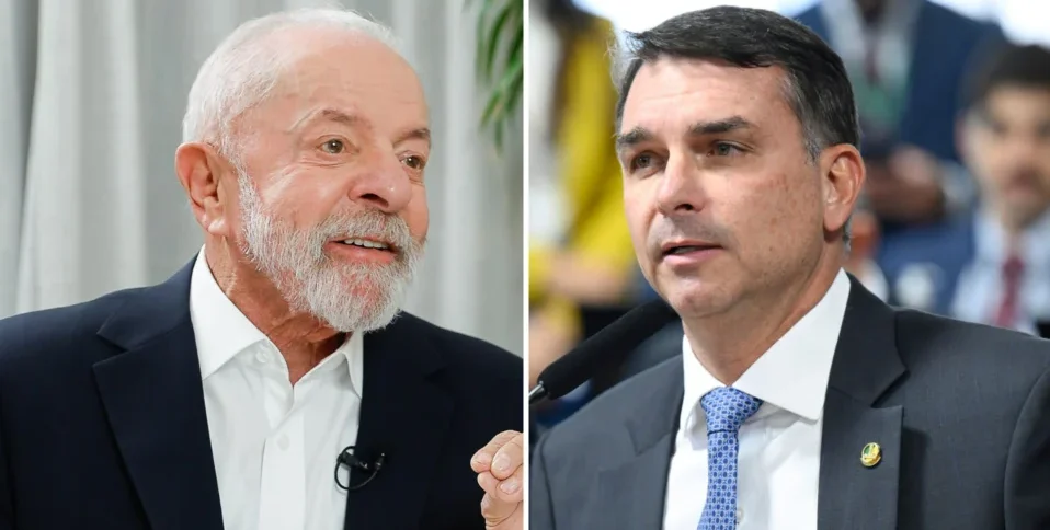 Lula lidera primeiro turno com 44,9% contra 35,8% de Flávio Bolsonaro, diz AtlasIntel