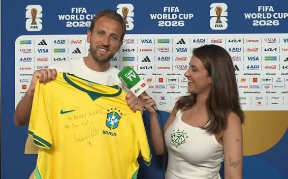 Harry Kane, capitão da Inglaterra, busca levar a seleção às semifinais da Copa do Mundo de 2026.