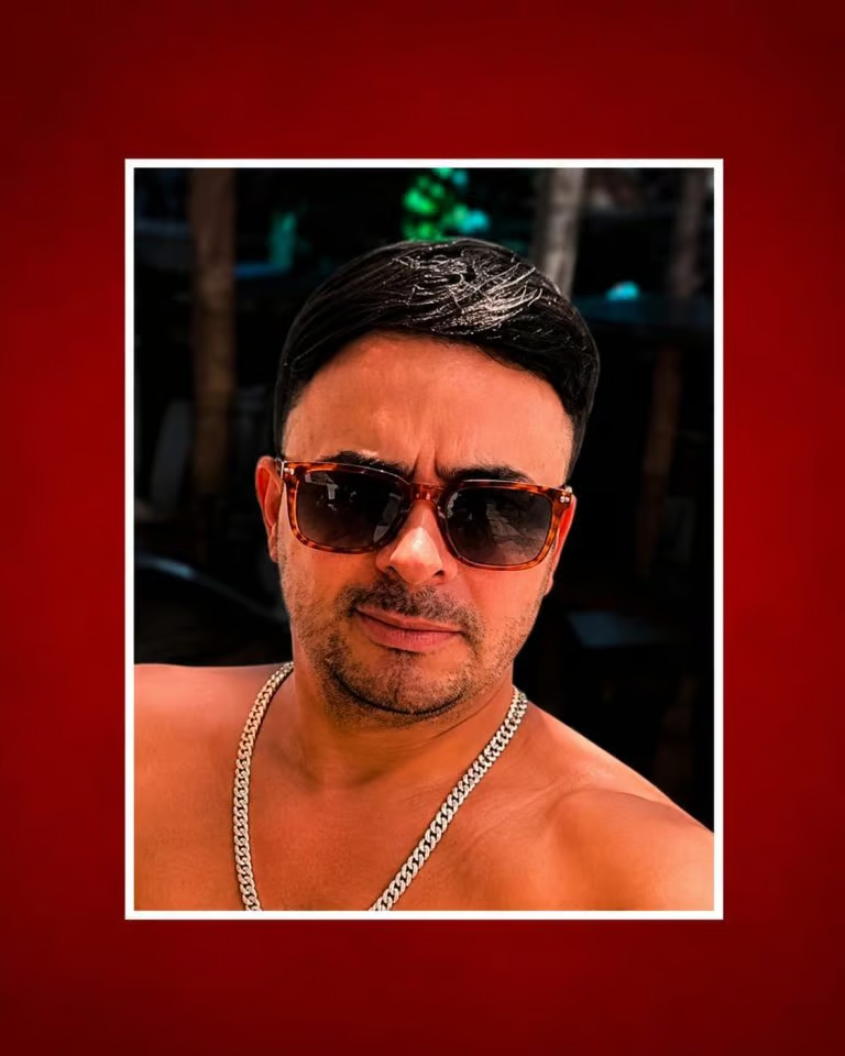 Luciano Sena, principal suspeito da chacina em Goiatuba