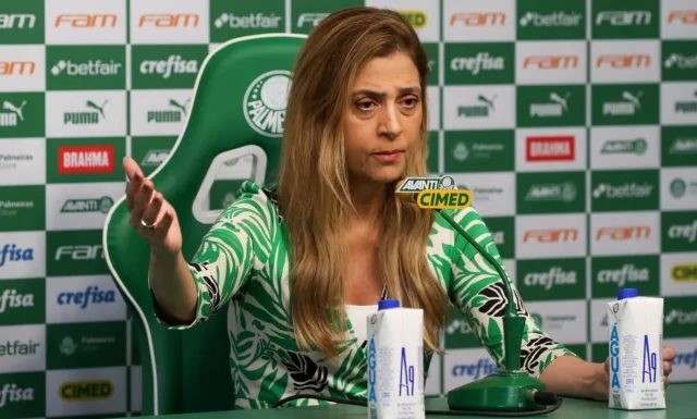 Palmeiras tem déficit de R$ 65,9 milhões, mas Leila descarta vender titulares