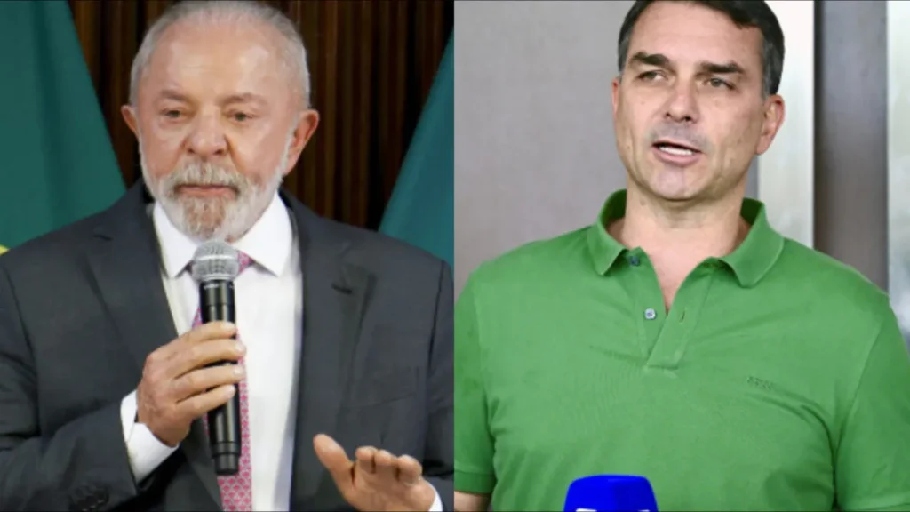 Pesquisa Quaest mostra Lula oito pontos à frente de Flávio Bolsonaro