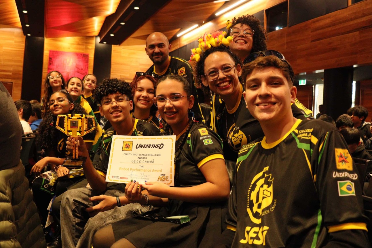 Equipe Geek do Sesi Canaã vence mundial de robótica na Austrália e coloca Goiás no topo do mundo