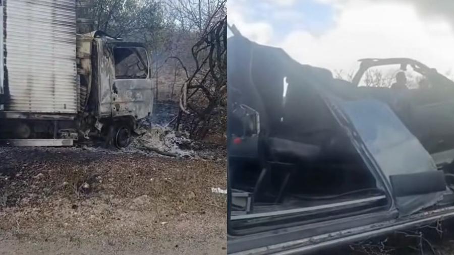 Batida entre um Caminhão e uma van deixam sete mortos em PE