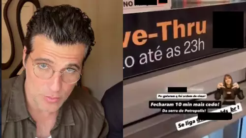 Bruno Gagliasso é criticado após reclamar de loja fechada antes do horário