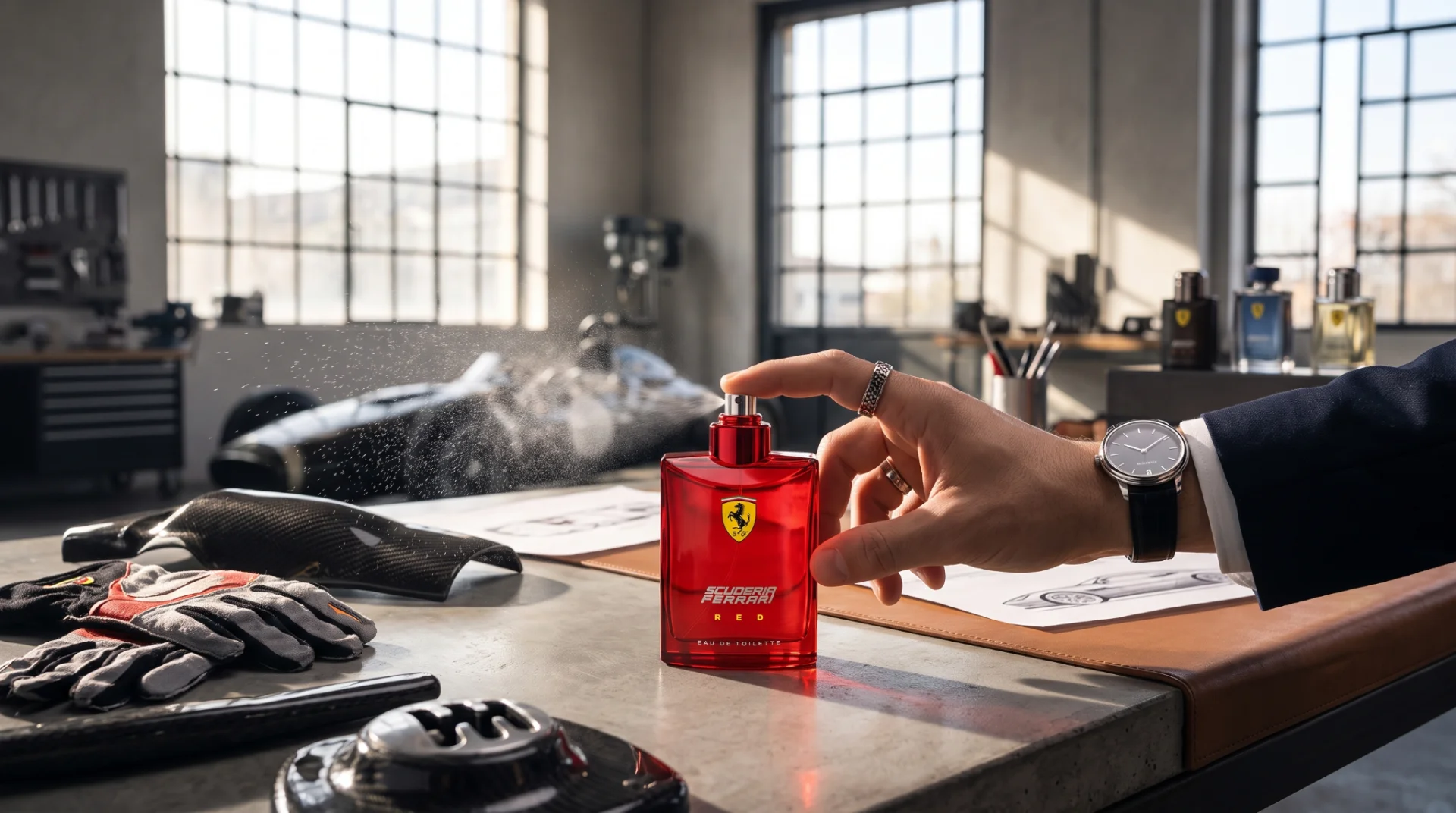 Fragrâncias inspiradas no automobilismo unem potência, estilo e personalidade