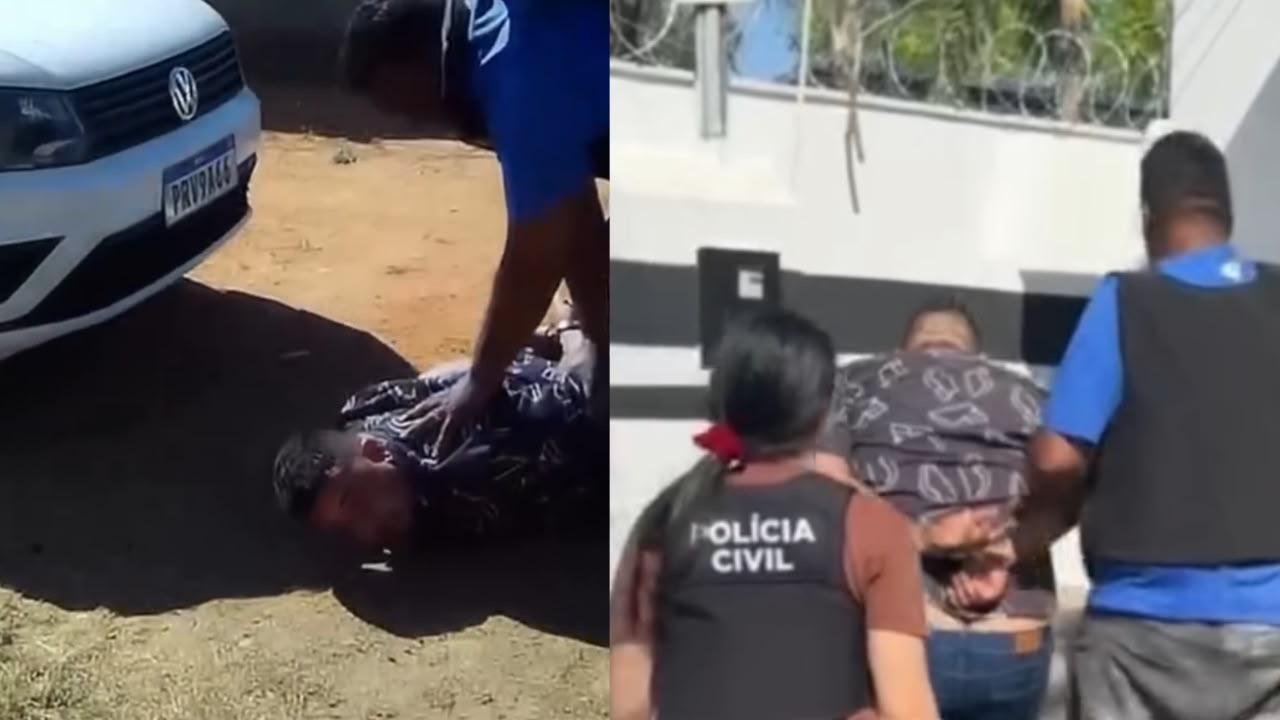 Vídeo: Polícia prende homem por tráfico perto de local de homicídio no Setor Vila Finsocial