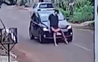 Homem sobrevive a atropelamento e tiro à queima-roupa em Manaus em cena que parece filme