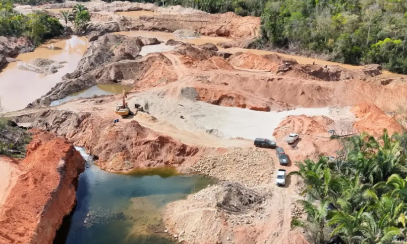 Operação desmonta garimpo clandestino e interrompe esquema milionário em Goiás; veja vídeo