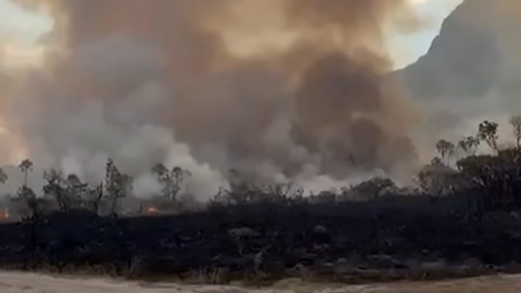 Incêndios na Chapada dos Veadeiros queimam 1,8 mil hectares do Cerrado goiano