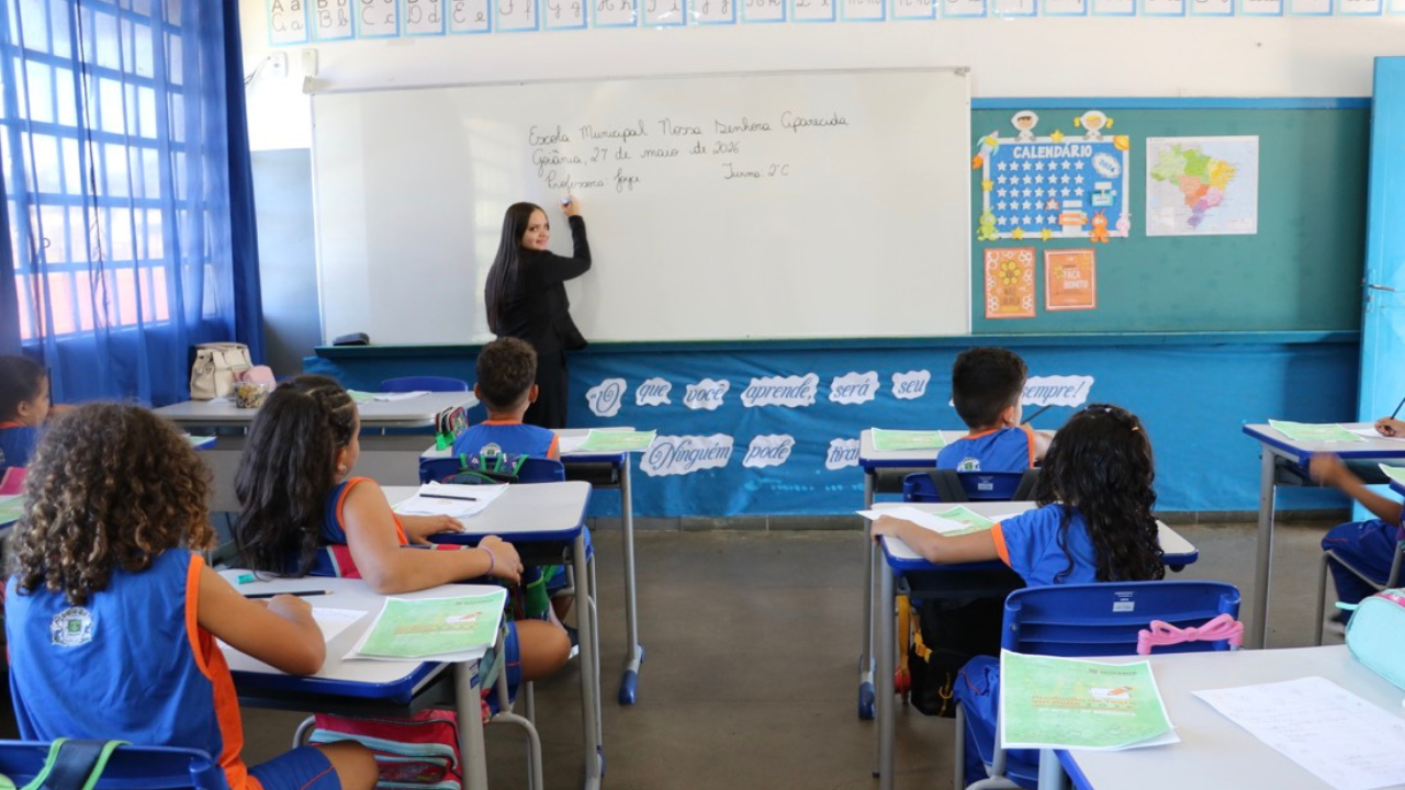 Rede municipal de Goiânia oferece 10 mil vagas em educação infantil, fundamental e EJA