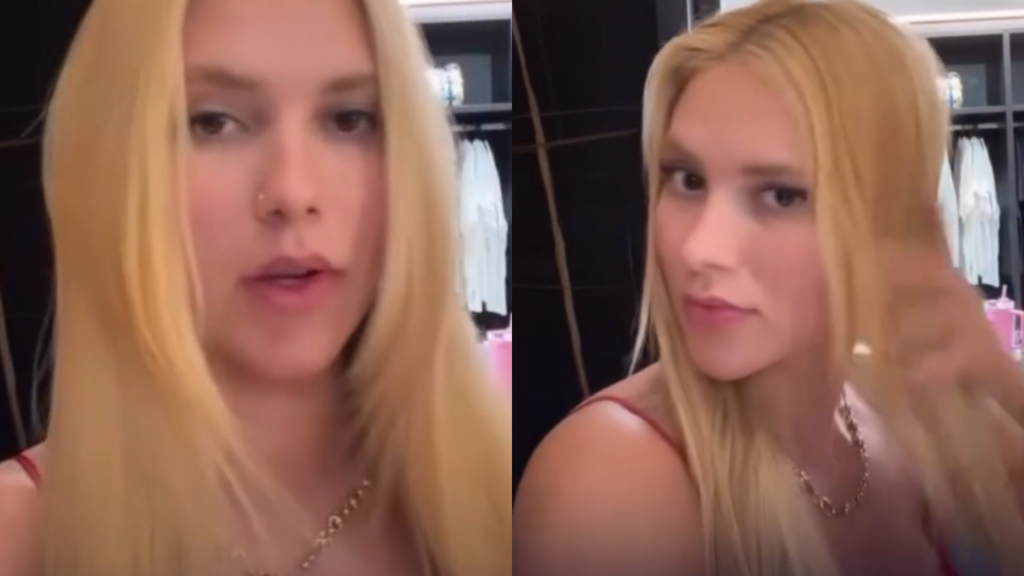 Vídeo: Virginia Fonseca mostra skincare e torcedores do Real Madrid questionam concentração de Vini Jr.
