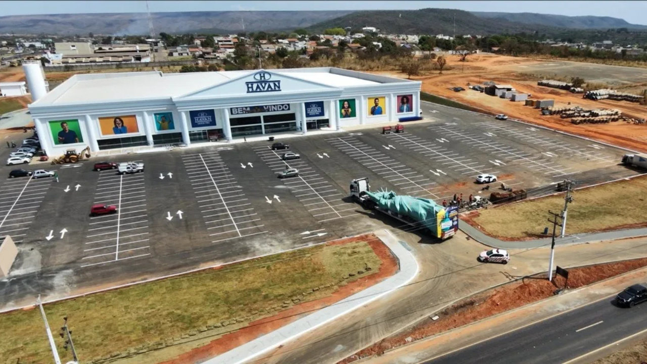 Havan inaugura megaloja em Caldas Novas neste sábado (29/08) com investimento de R$ 100 milhões