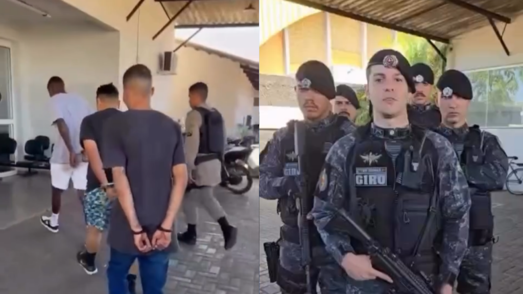 Bandidos de SP são presos em Goiás após roubarem relógio de R$ 250 mil; veja vídeo