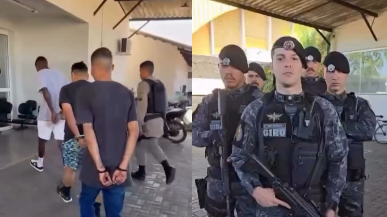 Bandidos de SP são presos em Goiás após roubarem relógio de R$ 250 mil; veja vídeo