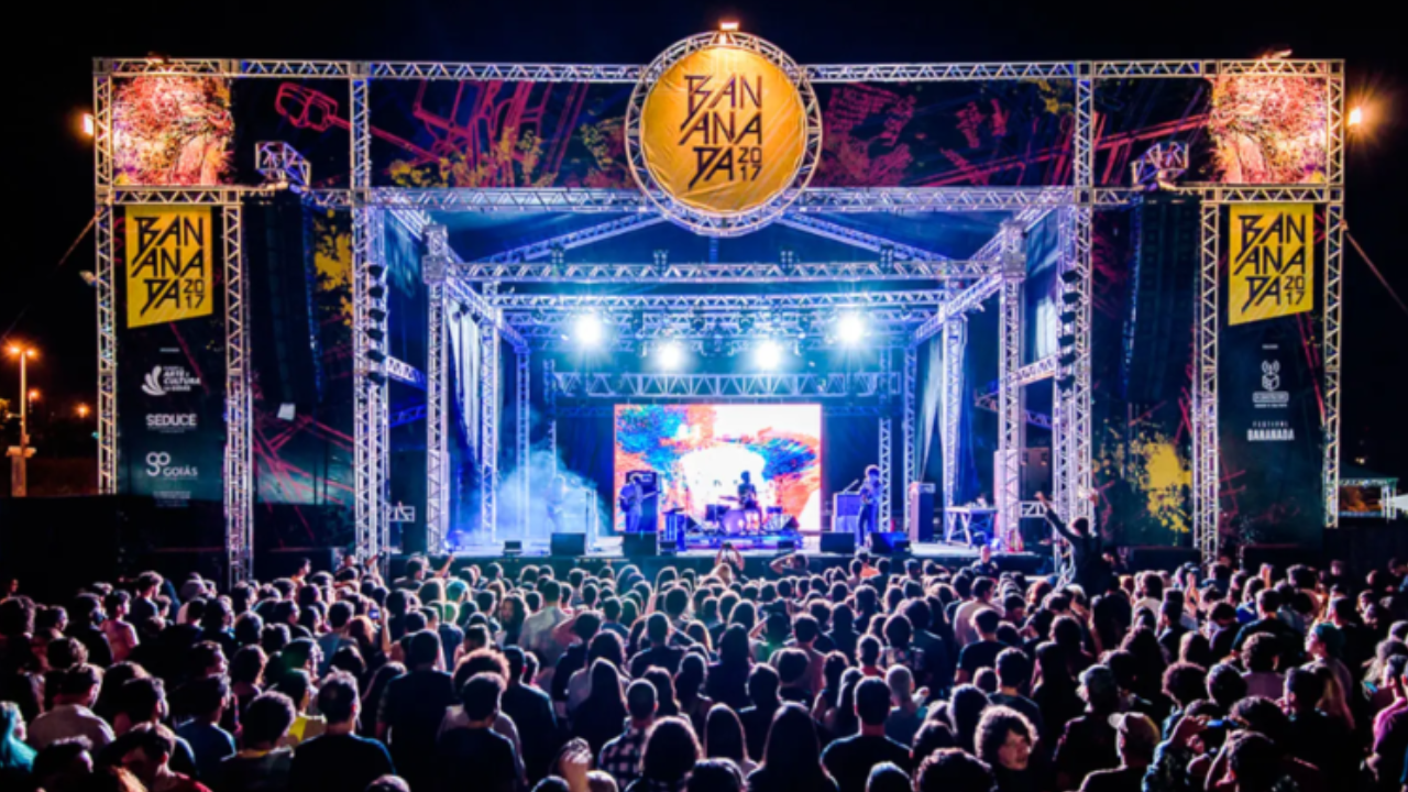 Bananada 2026 movimenta Goiânia com seis dias de shows. Confira agenda do evento