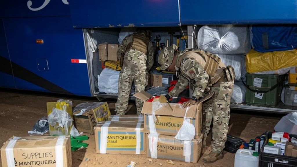 Vídeo: Polícia apreende 18 kg de cocaína avaliados em R$ 1,62 milhão no Nordeste de Goiás