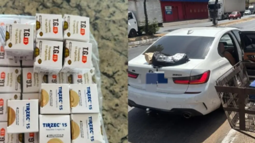 Homem é preso em Goiânia com estoque clandestino de medicamentos para emagrecer