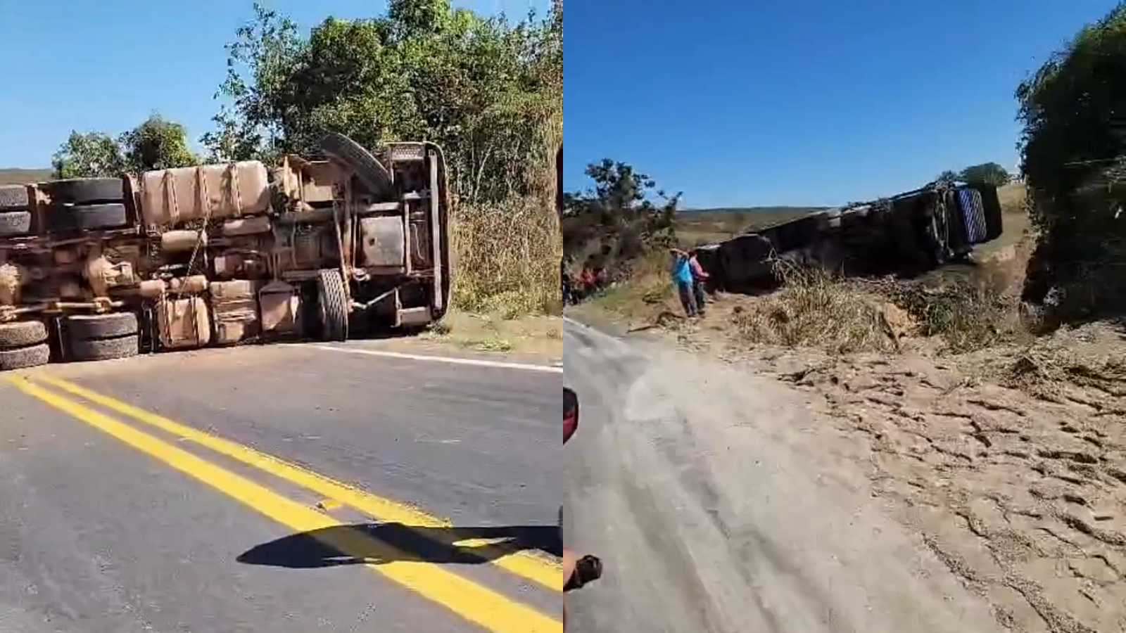 Tragédia na GO-010: acidente entre ônibus, carreta e dois carros deixa cinco mortos e mais de 30 feridos em Luziânia