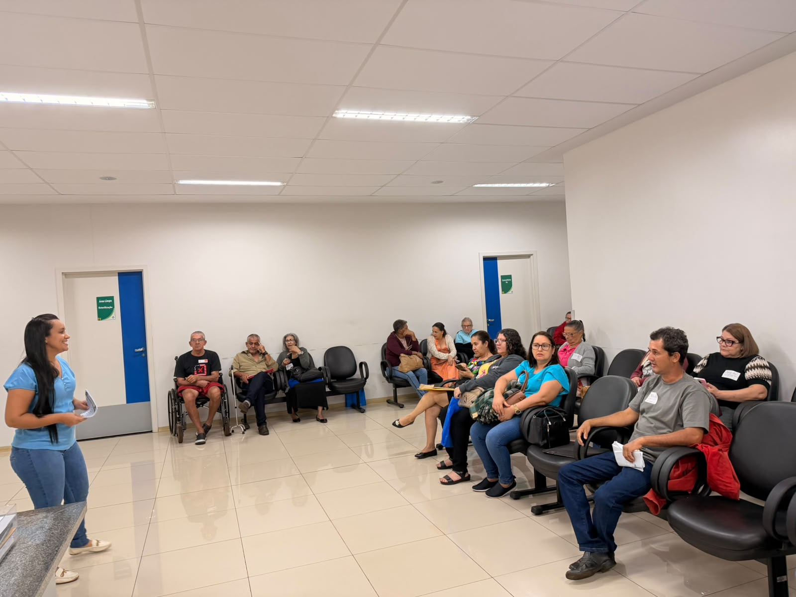 Policlínica Estadual de Quirinópolis promove palestra no Agosto Dourado