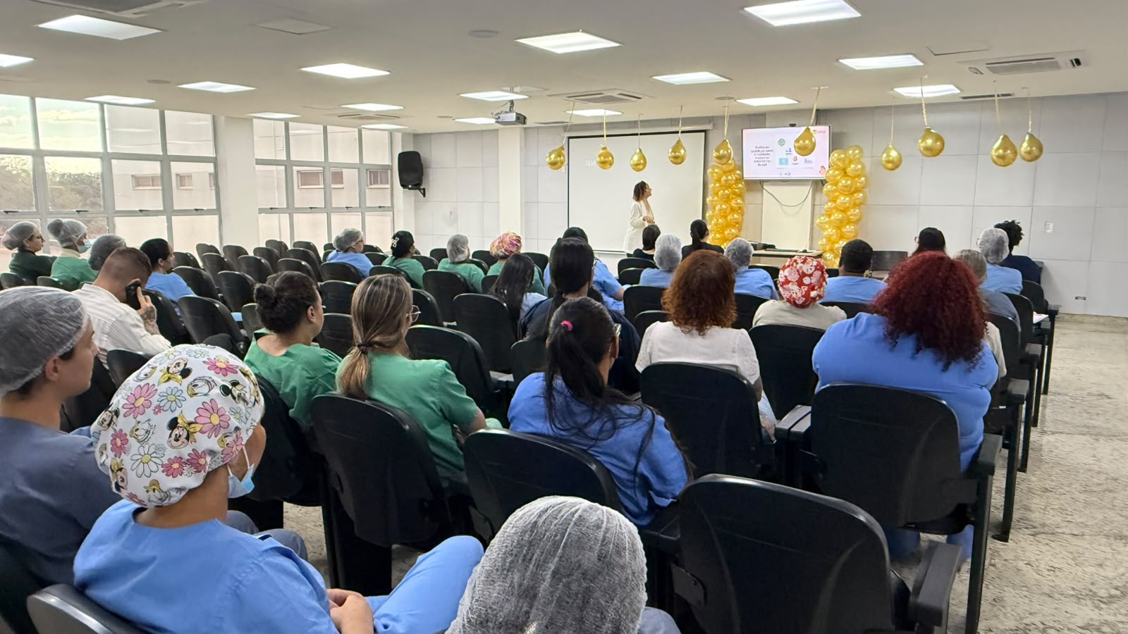 HMMCC realiza palestras sobre aleitamento materno durante o Agosto Dourado