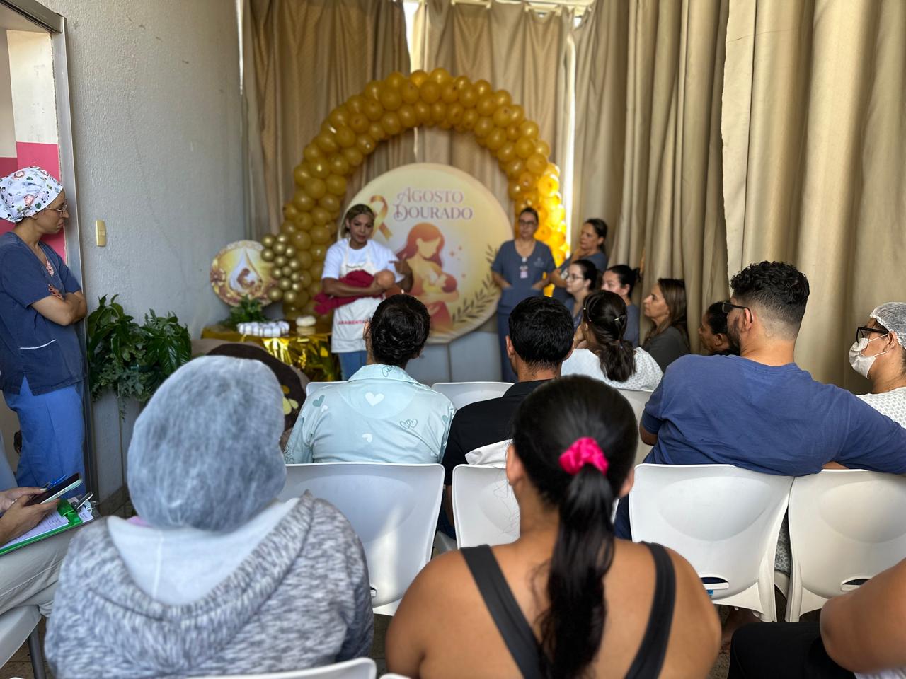 HMDI reúne mães de bebês internados para falar sobre amamentação