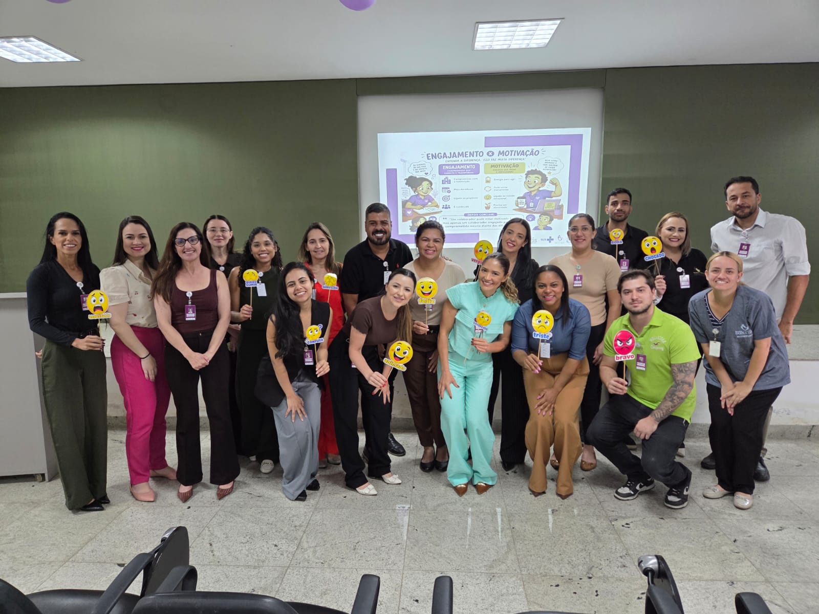 HMDI reúne gestores em treinamento sobre engajamento e motivação