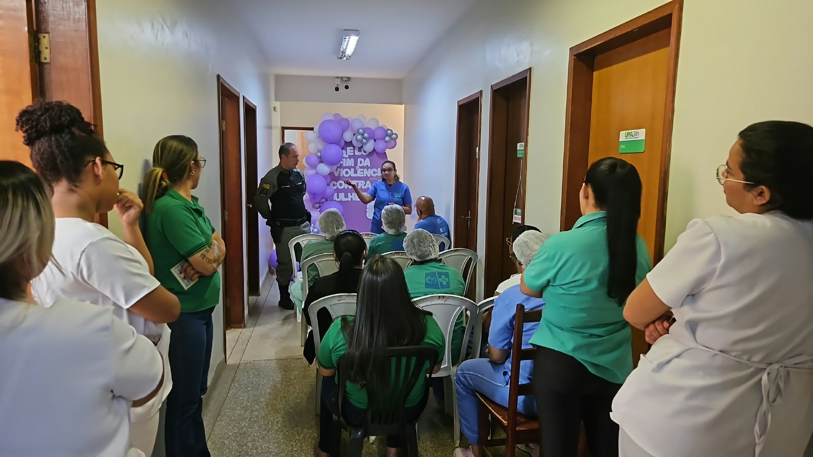 UPA Ingá capacita servidores sobre violência contra a mulher
