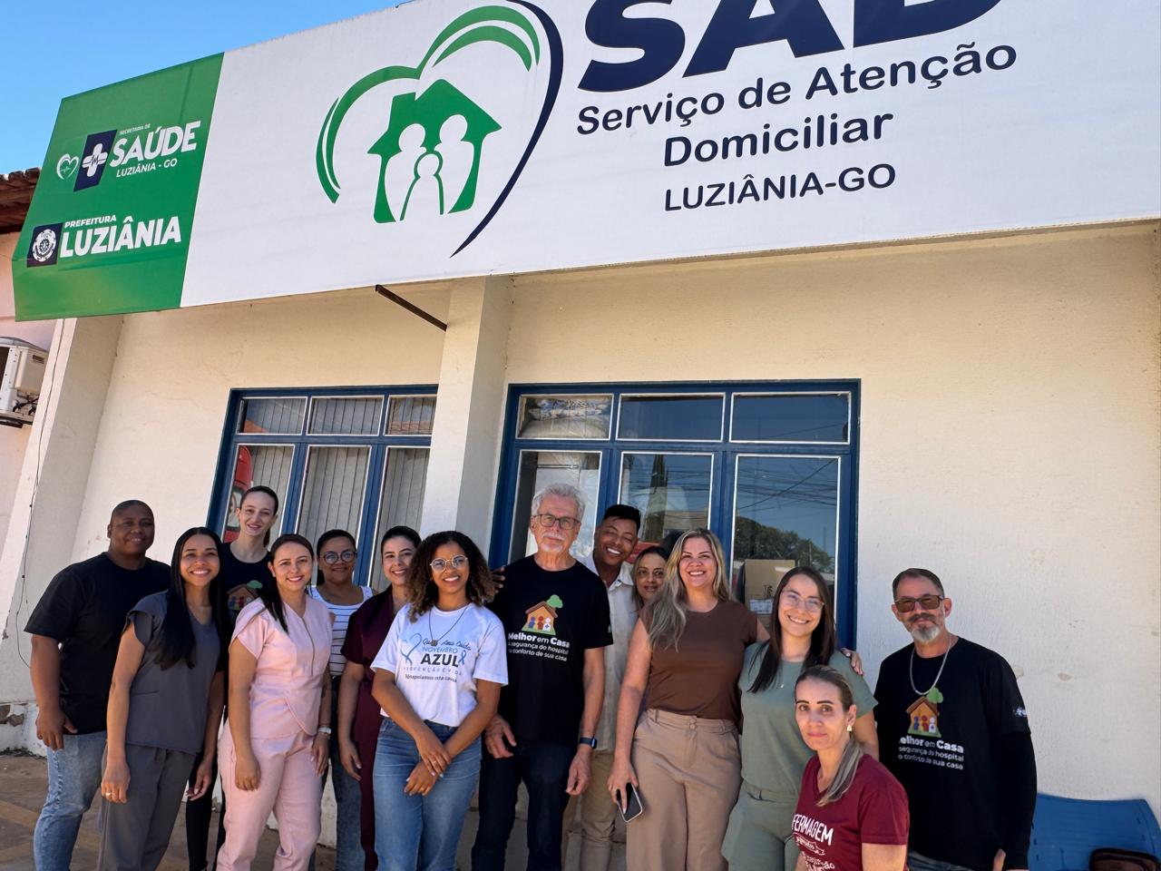 Luziânia leva saúde até o lar de pacientes
