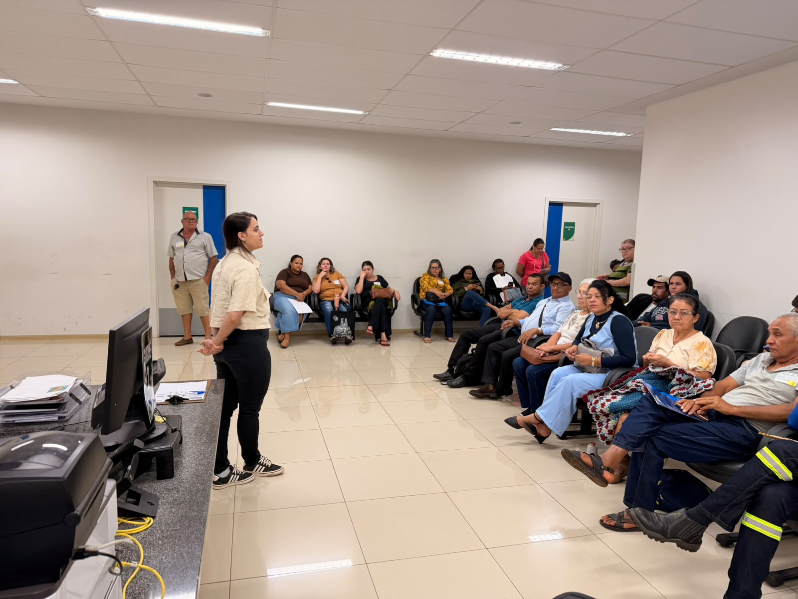 Prevenção de dores musculoesqueléticas é tema de ação na Policlínica de Quirinópolis