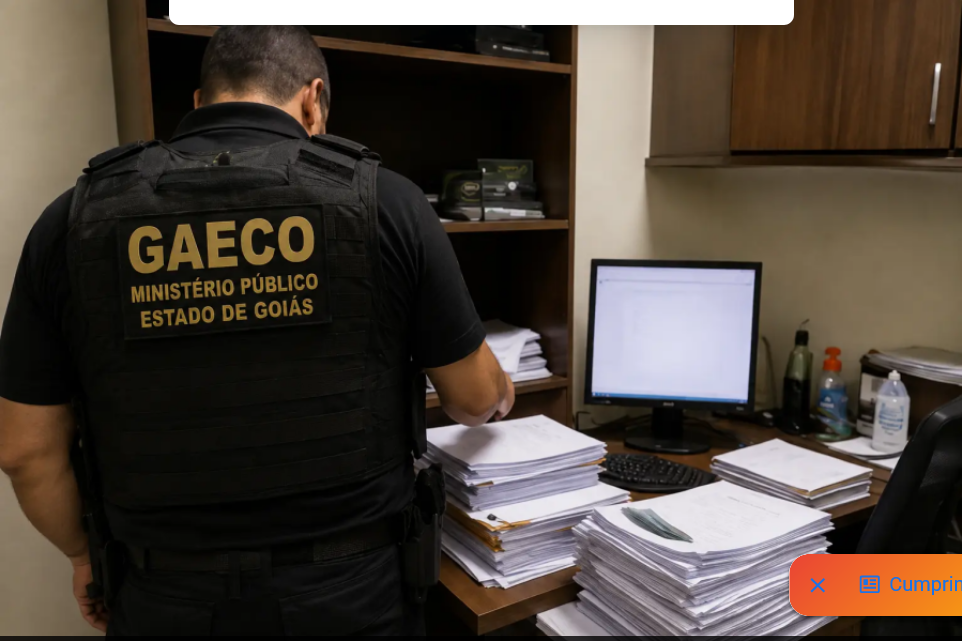 Operação do MP mira suposto esquema milionário de fraudes em licitações em 14 cidades de Goiás
