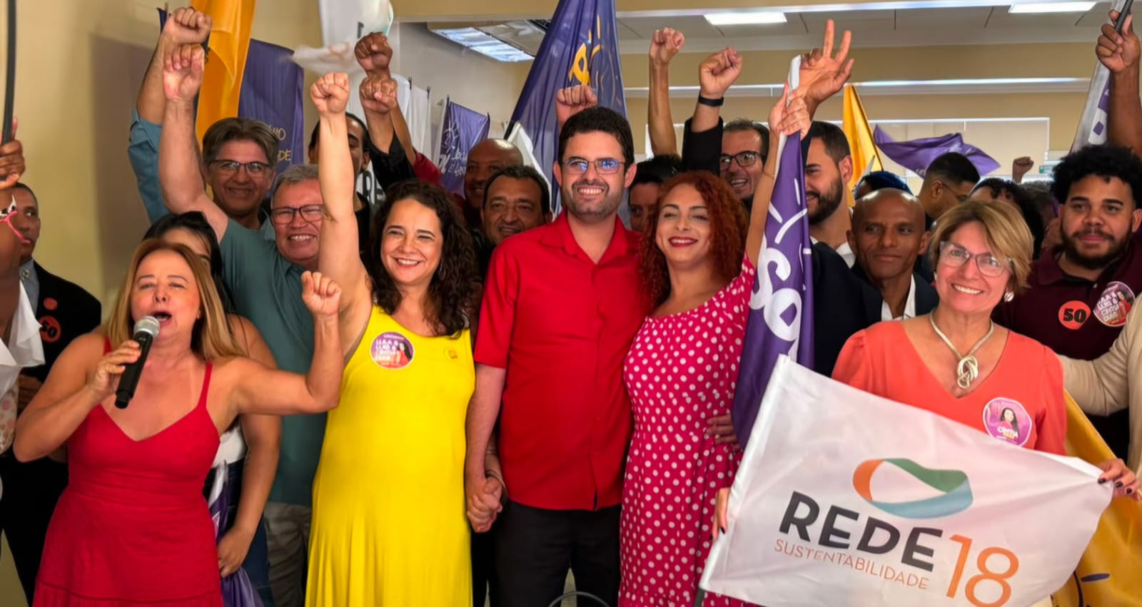Federação PSOL-Rede oficializa Cíntia ao Senado e Patrick de Noronha como primeiro suplente em Goiás