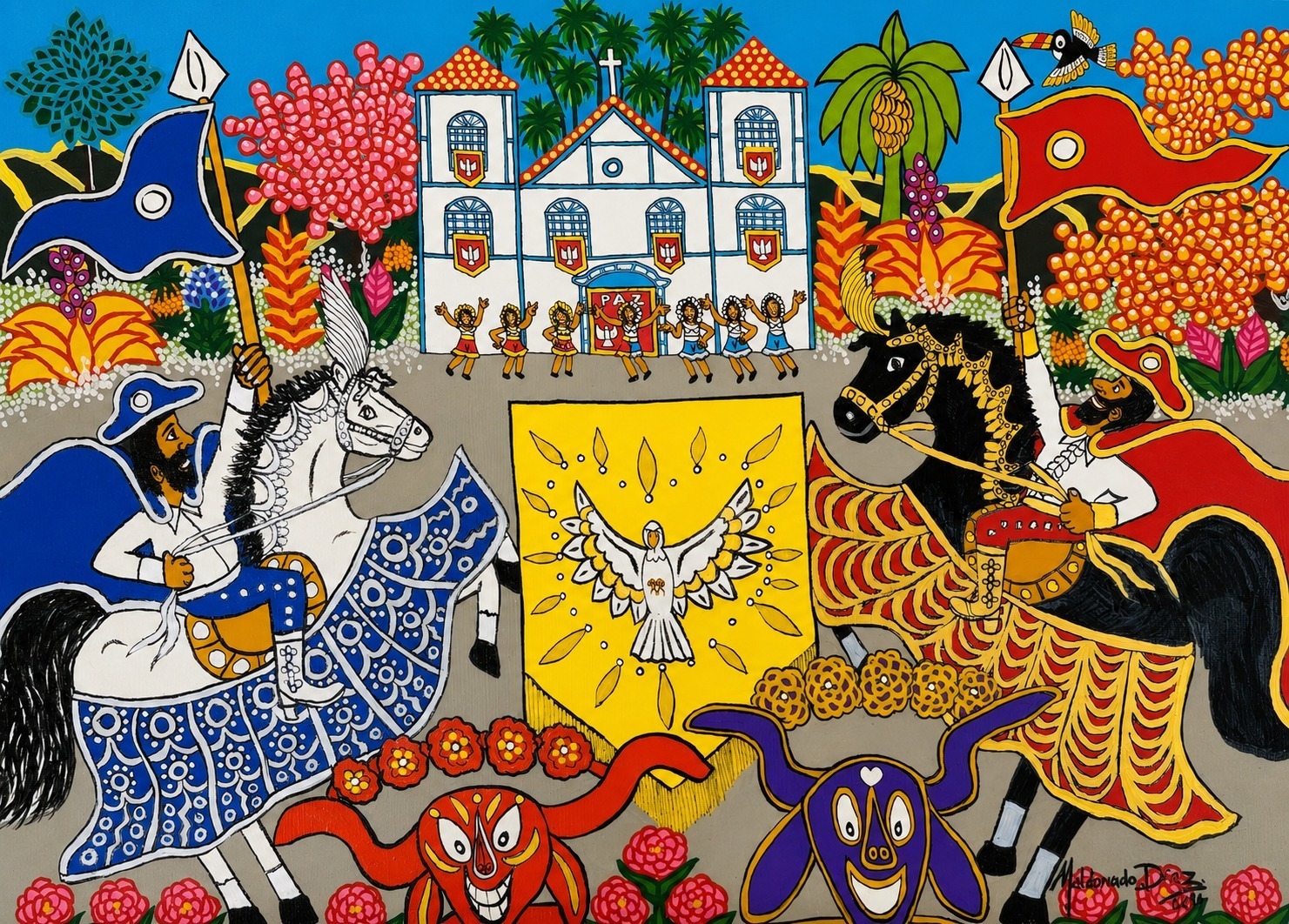 MAG reúne obras de 86 artistas na 3ª edição do Encontro Nacional de Artistas Naïfs