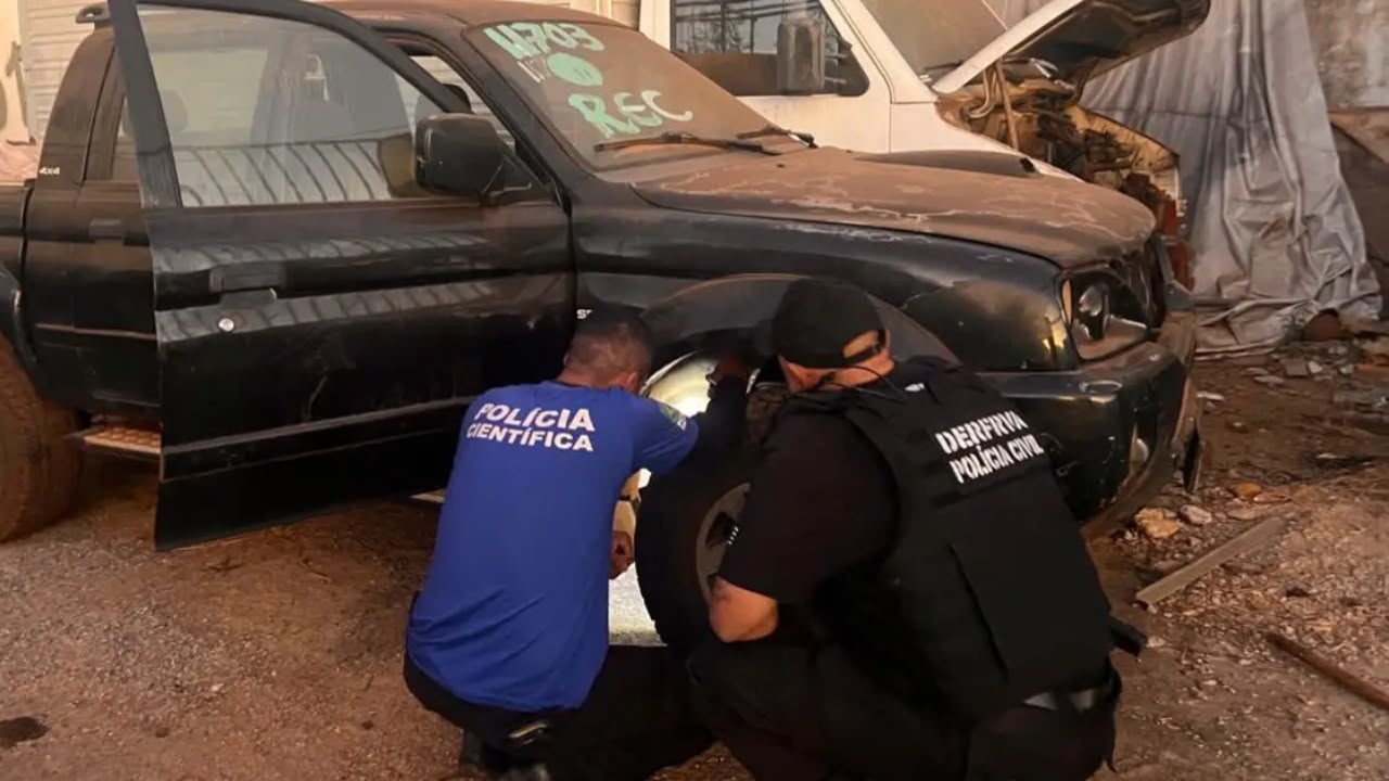 Operação Aleteia prende dois comerciantes por receptação de caminhonetes furtadas em Goiânia