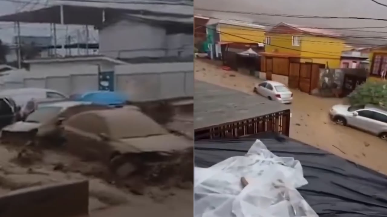 Vídeo: Chile decreta estado de exceção após chuvas deixarem um morto e 2 mil desabrigados