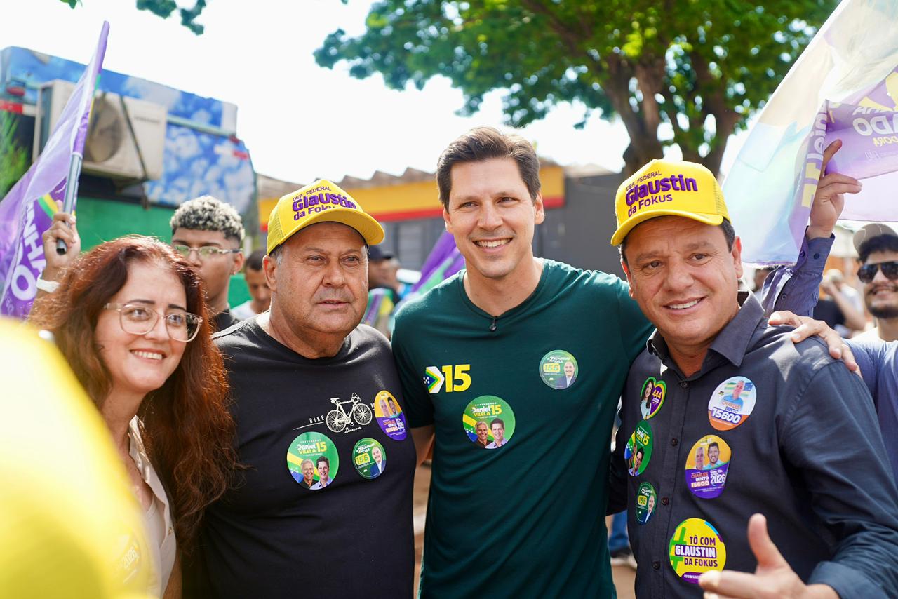 Com apoio de prefeitos, Daniel Vilela leva campanha à região da Estrada de Ferro